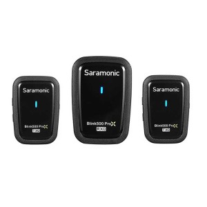 میکروفون یقه ای بی سیم دوتایی سارامونیک مدل Blink 500 Prox Q20